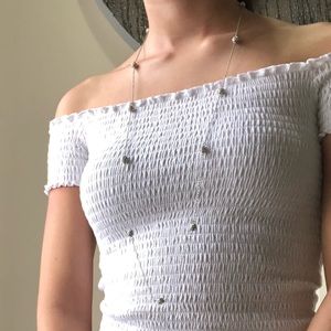 Club Monaco Long Going Out Necklace